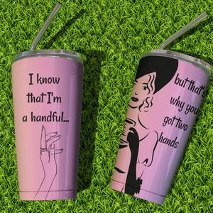 Fully customizable cups.